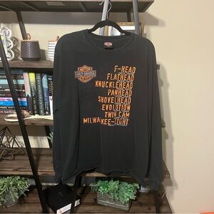 Harley Davison Long Sleeve Size L